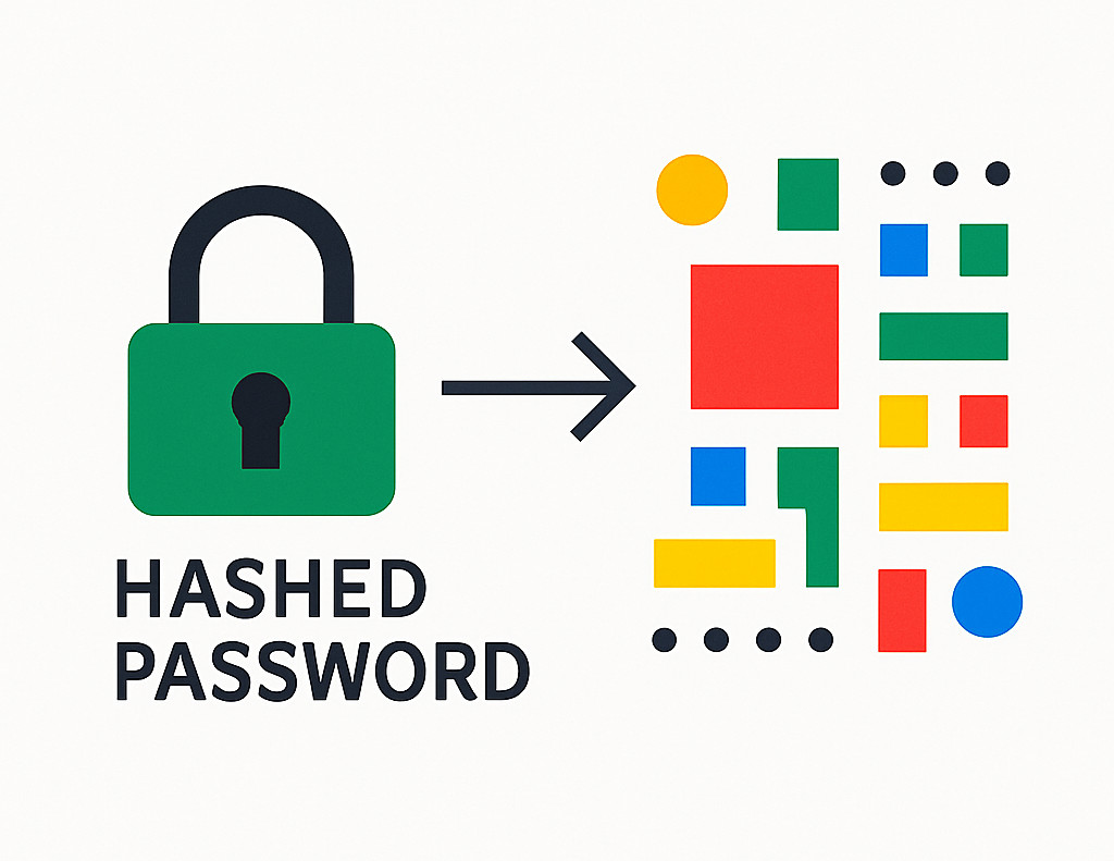 hashed password is irreversible
